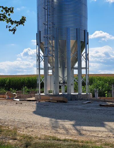 grain bin installation