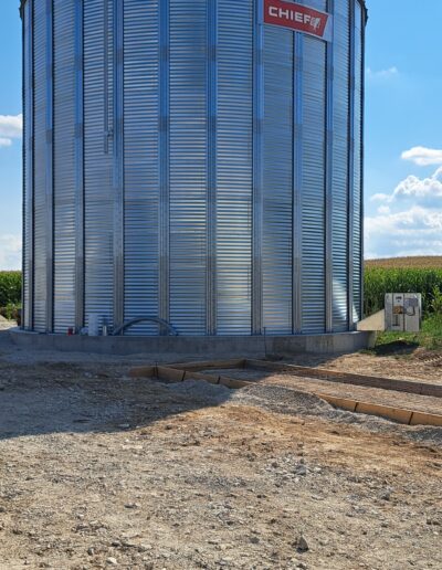 grain bin installation