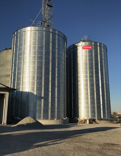 grain bin installation